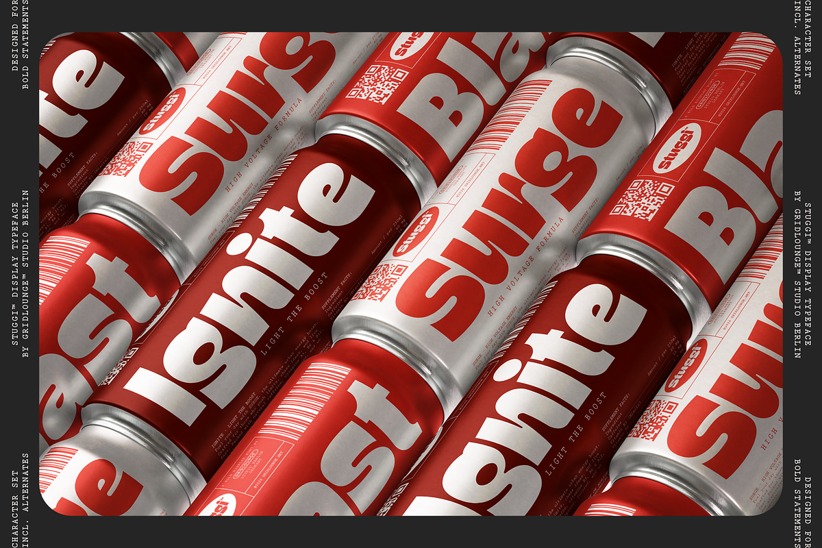 Stuggi – Modern Display Font, a Sans Serif Font by Gridlounge (Photo 10 of 17)