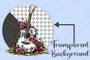 Whimsical Western Spring Clipart PNG, an Illustration by Canvas Craft (Thumbnail 2 of 7)
