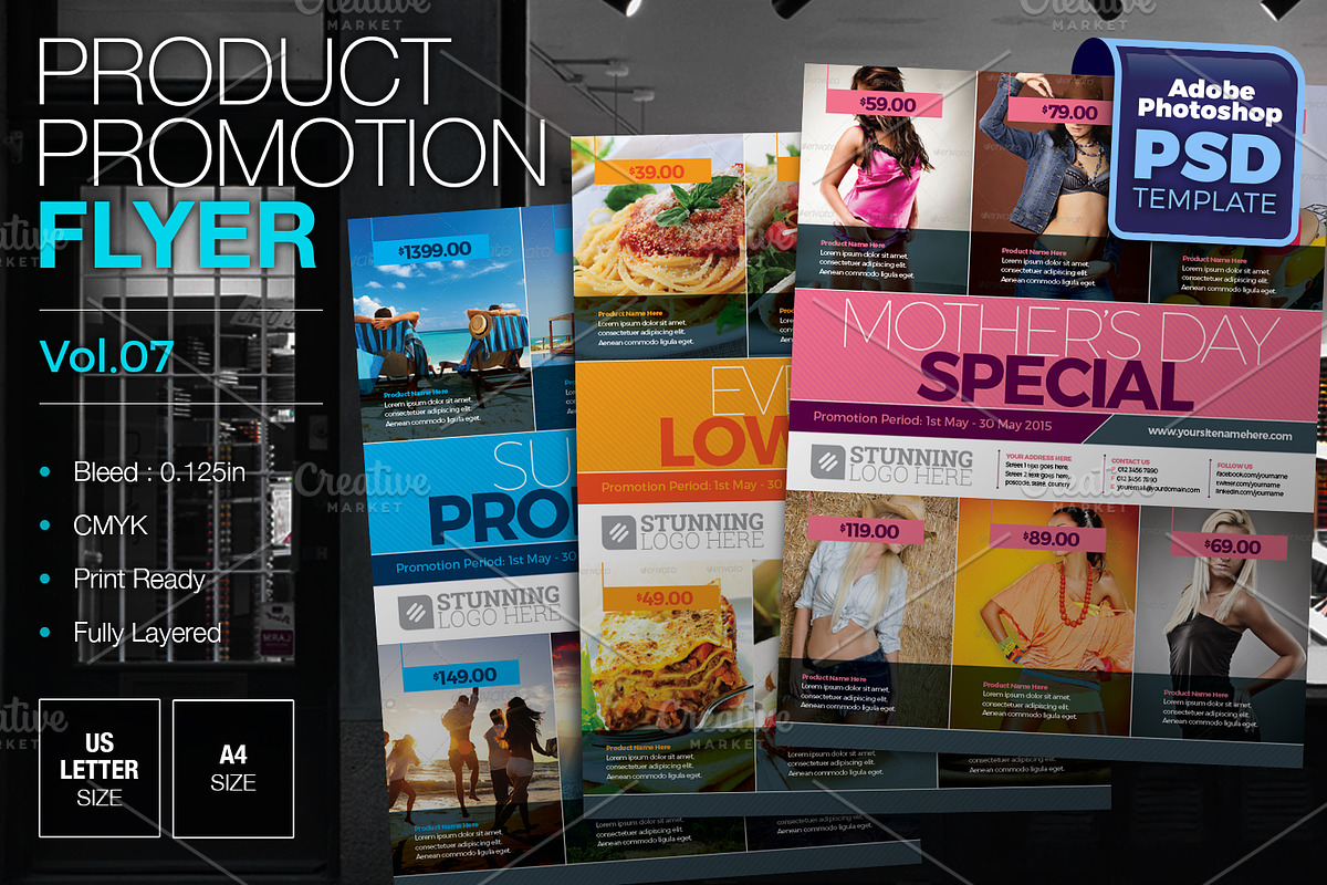 Multipurpose Product Promotion Flyer, a Flyer Template by KitCreativeStudio2 (Photo 1 of 5)