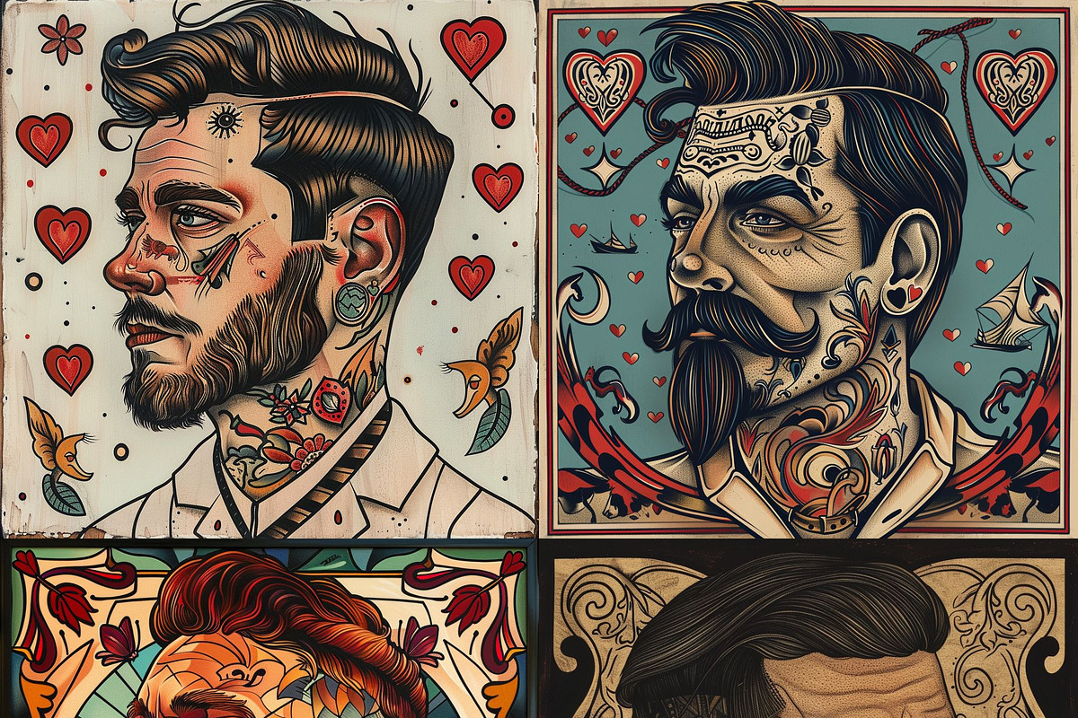 477 MJ Creative Style Prompts: Vol 2, a Person Illustration by Sevenstyles