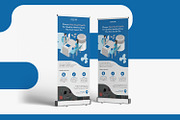 Health Clinic - Roll Up Banner, a Design Template by VUNIRA (Thumbnail 3 of 3)