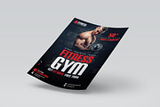 Fitness Flyer Template | Gym Flyer, a Flyer Template by Designscozy (Thumbnail 3 of 5)