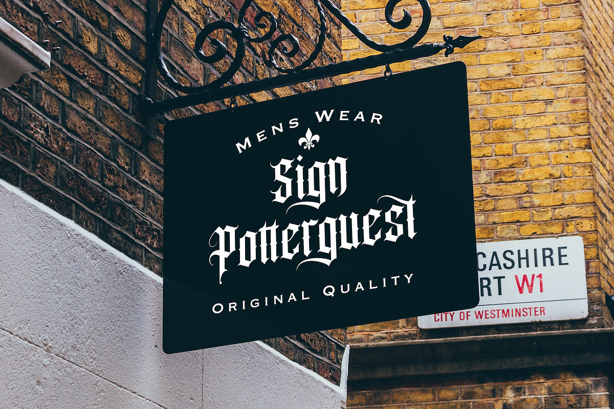 Angel Wish - Blackletter Font, a Blackletter Font by StringLabs (Photo 10 of 13)