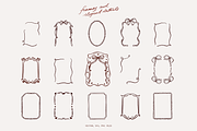 Vintage Frames. Whimsical wedding, a Decorative Illustration by Summer Nightingale Art (Thumbnail 3 of 13)