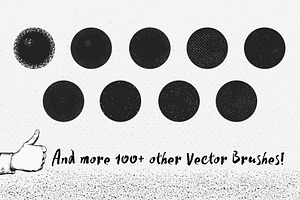 170 Vector Brushes Big Bundle