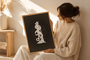 Virgo Zodiac Goddess Wall Art, a Person Illustration by Vasya Kobelev (Thumbnail 3 of 7)