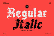 CS Arturo Stamp, a Blackletter Font by Craft Supply Co. (Thumbnail 3 of 8)