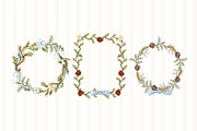 Watercolor Christmas Clipart, an Object Graphic by Webvilla Studio (Thumbnail 2 of 3)