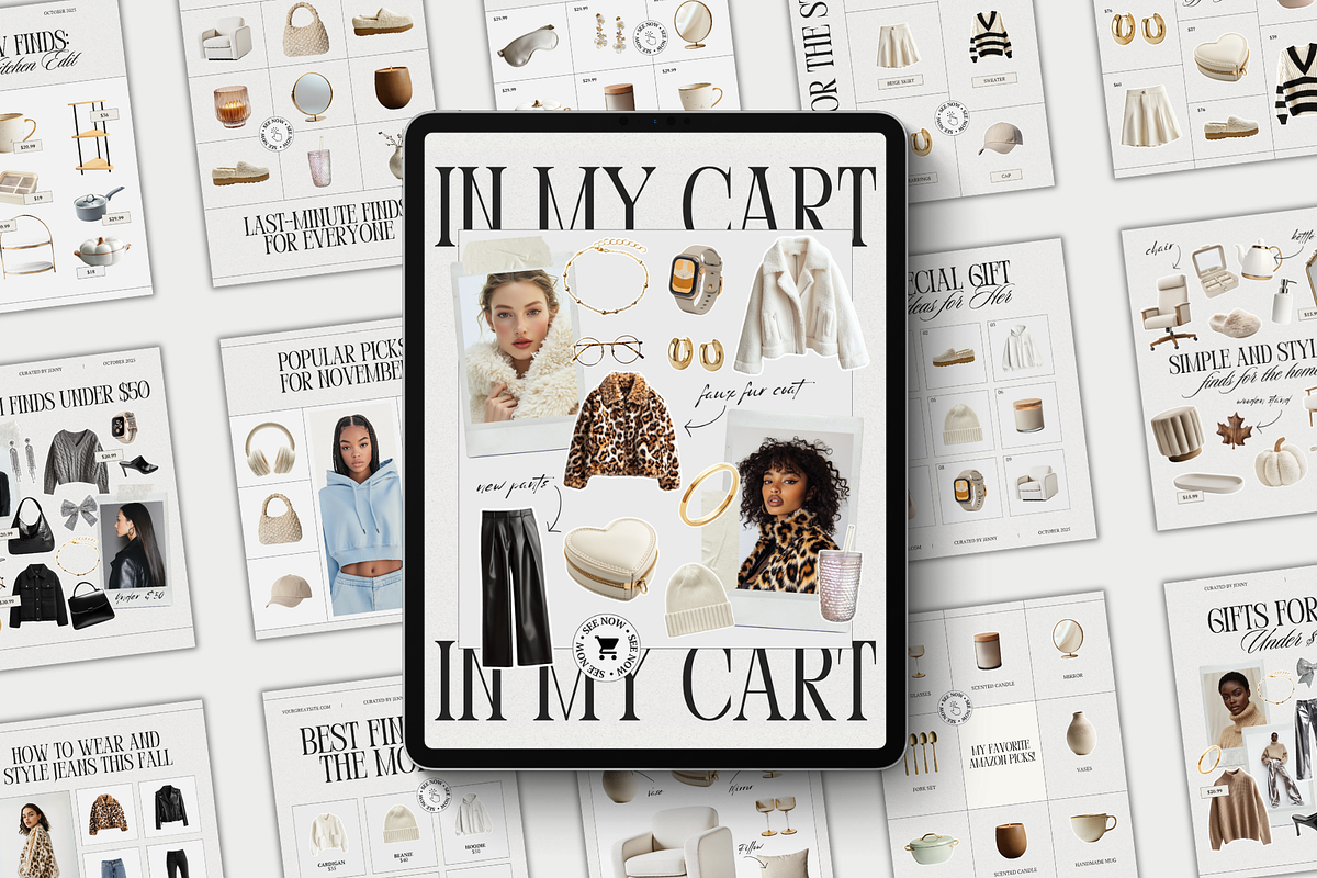 LTK Instagram Collage Canva Bundle, a Social Media Template by Xenié Creative (Photo 3 of 10)