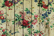 Wood floral paper,  mint floral wood, a Pattern Graphic by DidiArtWorld (Thumbnail 3 of 3)