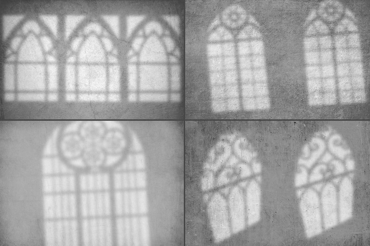 50 windows shadows, a Texture Illustration by AnastasiyaOleynik (Photo 5 of 14)