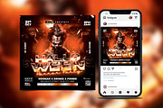 Halloween Party Flyer, a Flyer Template by StarPixles11 (Thumbnail 2 of 3)