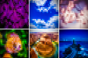 20 Pixelated Backgrounds, a Texture Graphic by Carlos Fernando (Thumbnail 4 of 7)