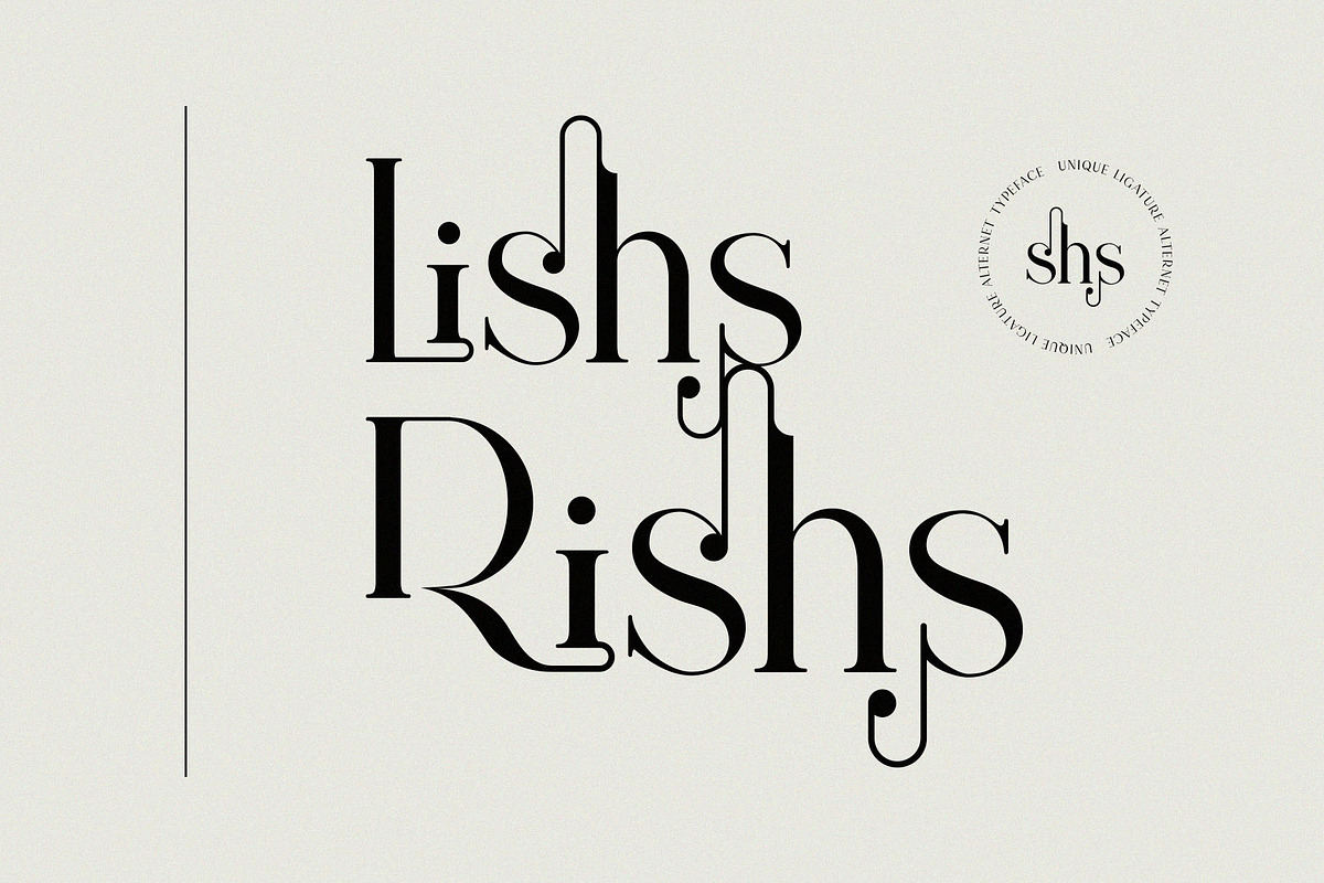 Sattins Ligature Serif Typeface, a Serif Font by Humaira_std (Photo 12 of 13)
