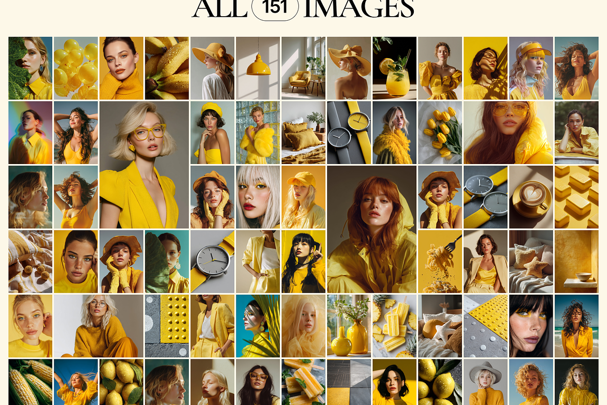 151 Yellow Fashion Stock Images, a Beauty & Fashion Photo by Welovegraphics (Photo 10 of 10)