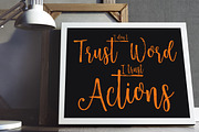 Darling Harbour Brush (NEW UPDATE), a Script Font by Areatype (Thumbnail 5 of 7)