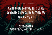 Scary – Modern Horror Font, a Blackletter Font by overlaytemplates (Thumbnail 4 of 5)