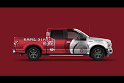 2019 Ford F150 Truck PSD mockup, a Graphic by mockupdepot (Thumbnail 2 of 3)