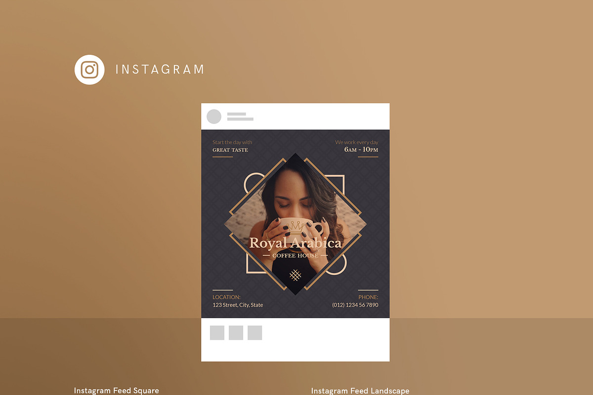 Promo Bundle | Coffeehouse, a Poster Template by Amber Graphics (Photo 16 of 17)
