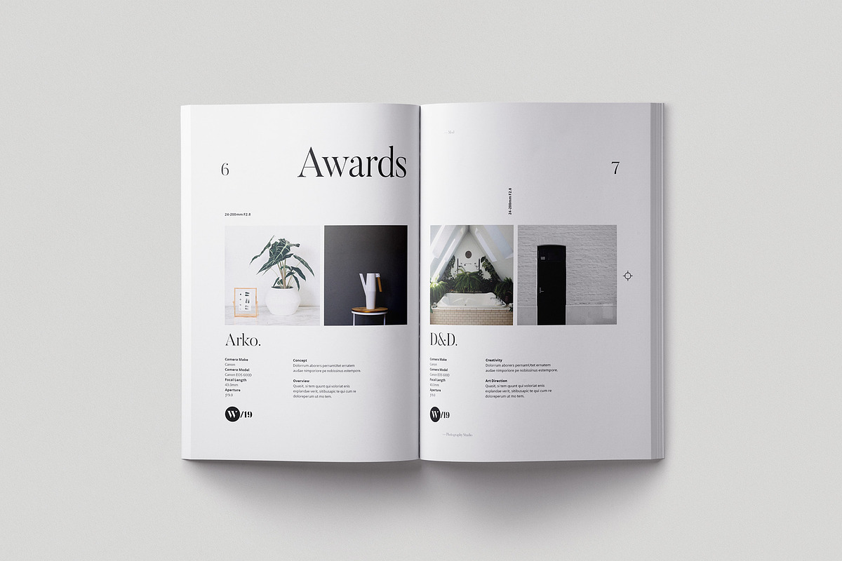 Mod Portfolio, a Brochure Template by Moscovita Studio (Photo 3 of 18)