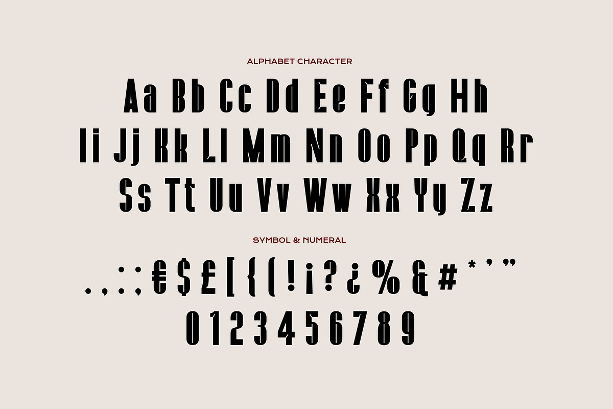 Neobion - Modern Condensed Font, a Sans Serif Font by Imoodev (Photo 5 of 5)