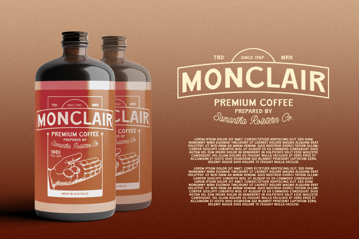 Badgear - Organic Font Duo, a Sans Serif Font by Letterhend Studio (Photo 3 of 9)