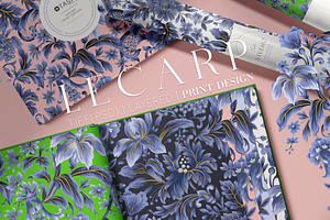 LeCarp, Intricate Floral Patterns!