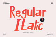 CS Barton Drawn, a Sans Serif Font by Craft Supply Co. (Thumbnail 4 of 8)