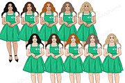 Saint Patrick's Day Clipart, a Seasonal Illustration by GlamArtZhanna (Thumbnail 4 of 5)