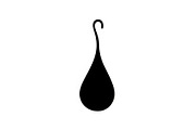 Water Drop Silhouette Vector Bundle, an Illustration by musafir_fashion (Thumbnail 20 of 51)