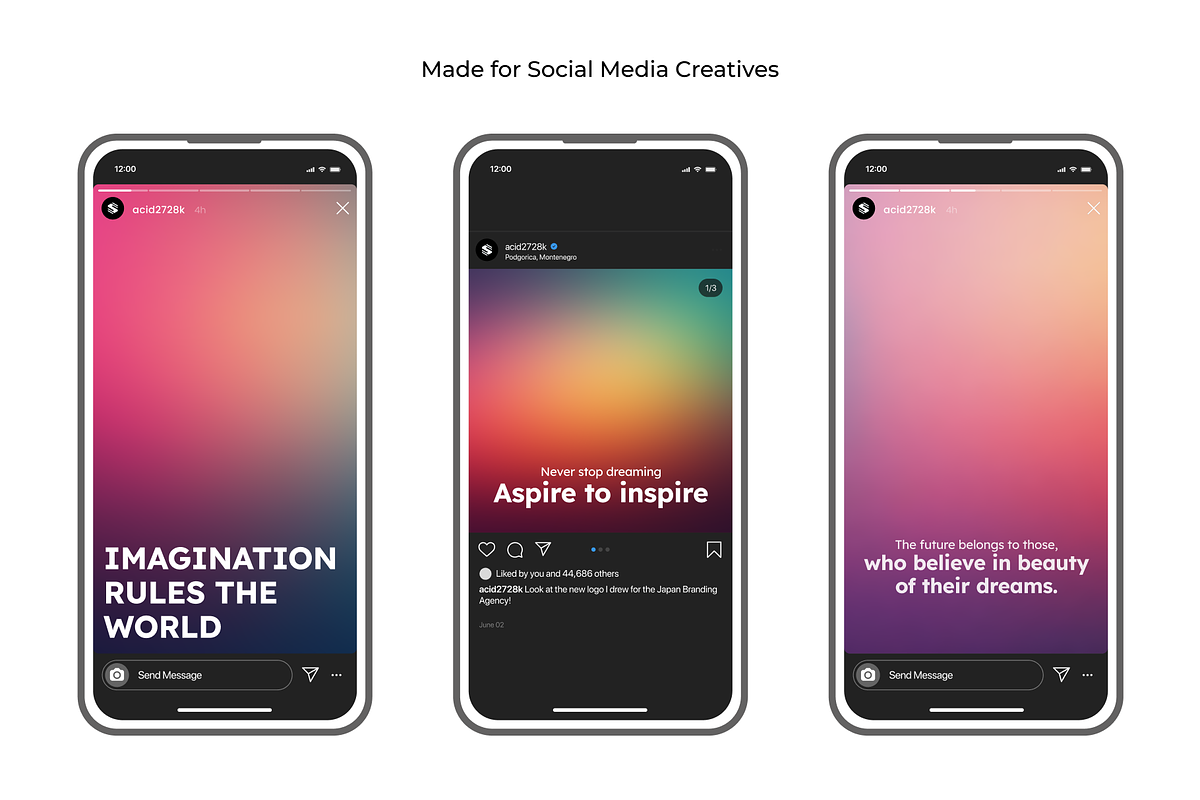 Vivid Gradient Backgrounds, a Graphic by Digital Blood (Photo 4 of 7)