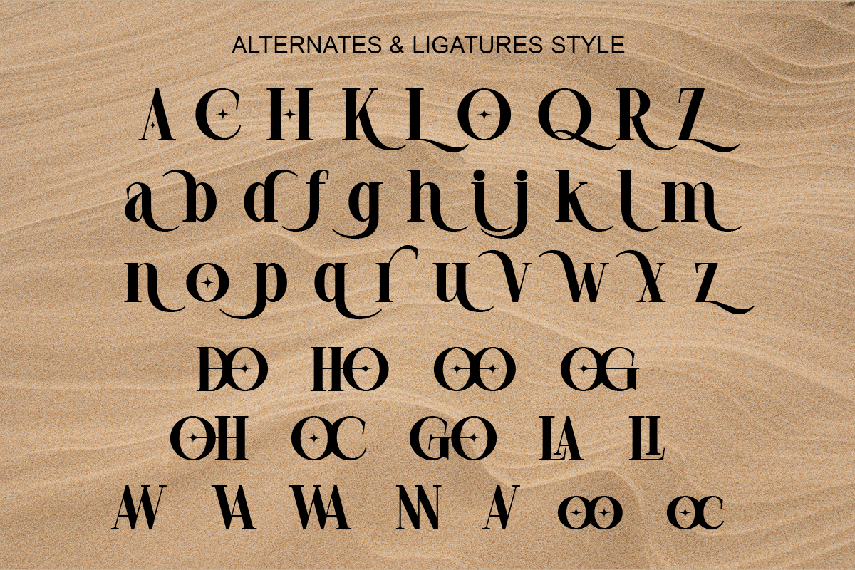 Rugola - Modern Luxury Font, a Serif Font by RagamKata (Photo 9 of 10)