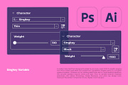 Singkey, a Sans Serif Font by din-studio.com (Thumbnail 12 of 16)