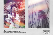 Aesthetic Holo Light Leaks Overlays, an Action Add-On by PhotoSpirit (Thumbnail 7 of 8)