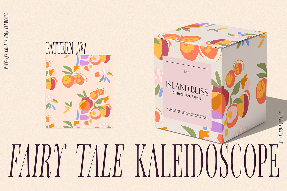 Fairy Tale Kaleidoscope Patterns, a Pattern Graphic by nadispasibenko (Photo 4 of 11)