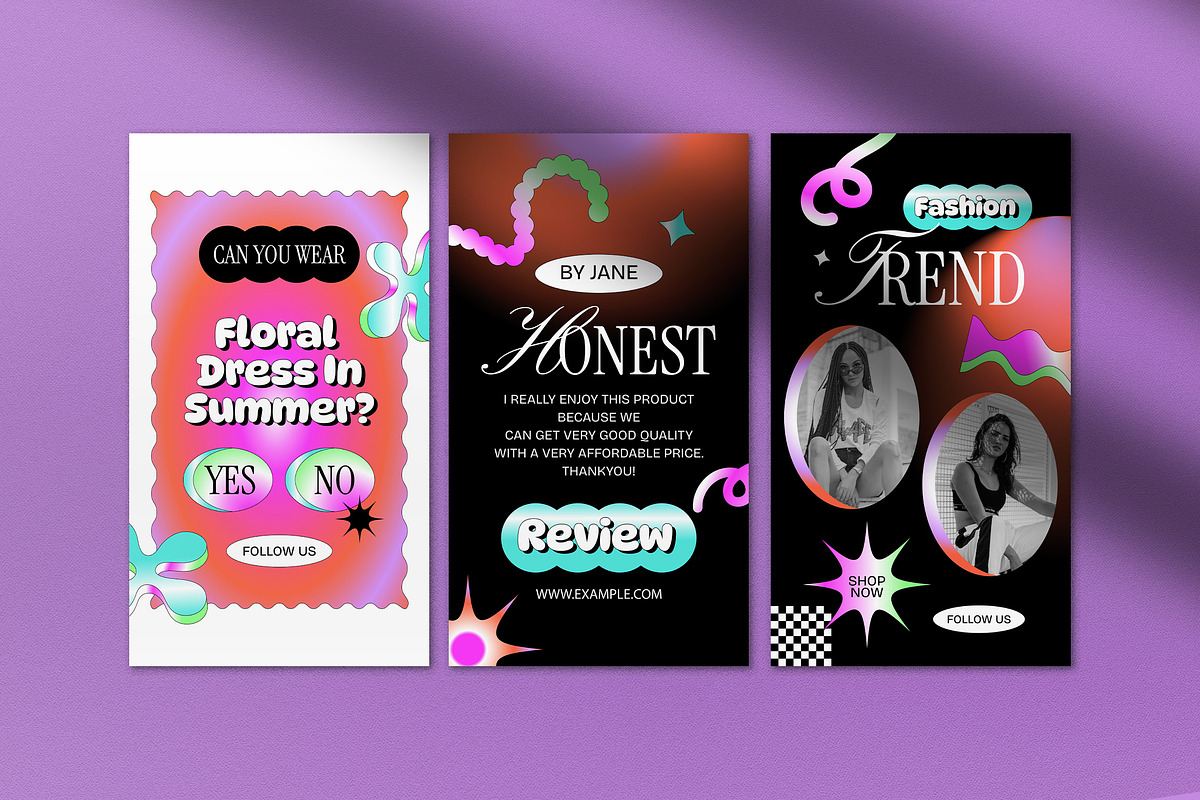 Summer Fashion Instagram Pack, a Social Media Template by graphicook (Photo 5 of 5)