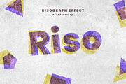 Risograph - Photoshop Effect, a Graphic by Opaq Studio (Thumbnail 1 of 8)
