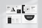 Monochrome PowerPoint Deck Template, a Presentation Template by New Coral Design (Thumbnail 3 of 5)