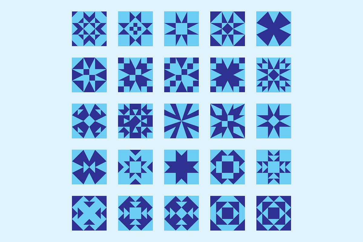 Quilt Patterns Icons, an Icon by GG Design (Photo 8 of 16)