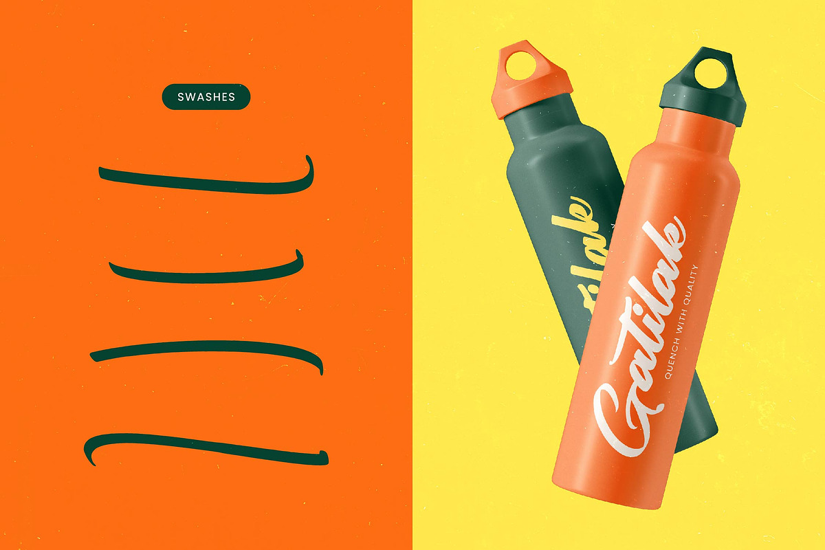 Hunting Gather Bold Handwritten Font, a Script Font by Letterena Studios Script (Photo 15 of 20)