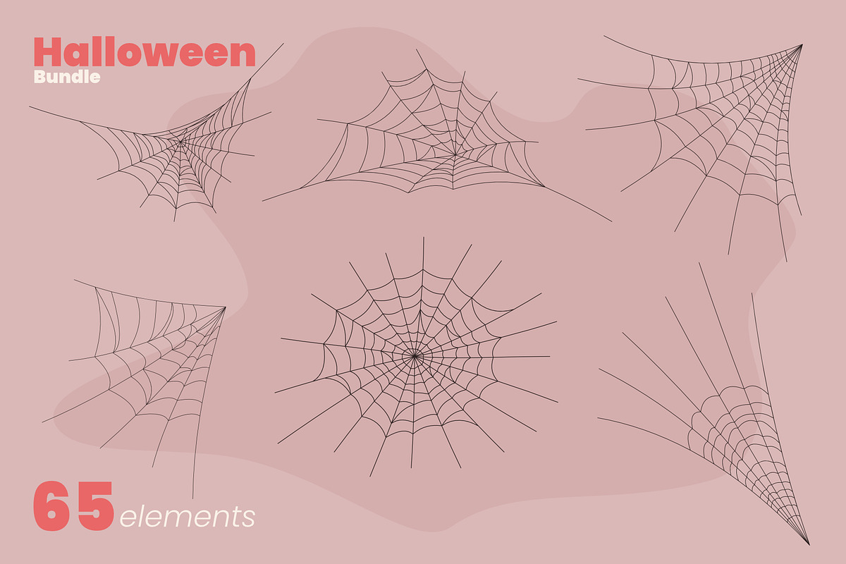 Halloween bundle, a Seasonal Illustration by moja doodle (Photo 5 of 6)