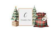 Cozy Rustic Christmas Clipart Bundle, an Illustration by Creative Art (Thumbnail 10 of 10)