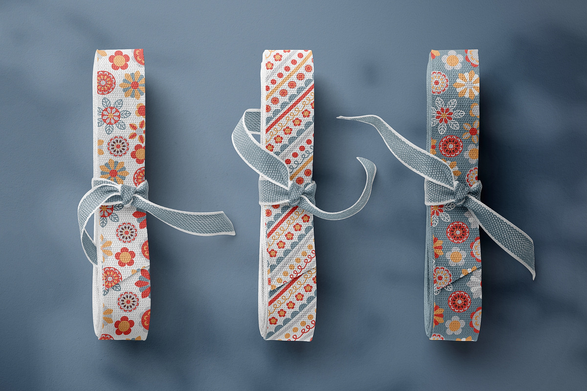 Scandinavian Borders, a Pattern Graphic by Irina Skaska (Photo 5 of 8)
