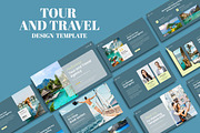 Tour and Travel Powerpoint, a Presentation Template by yanindesign (Thumbnail 1 of 5)