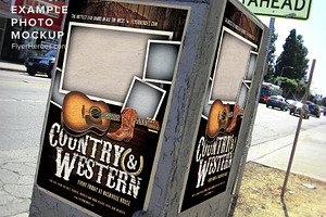 Country And Western Flyer Template