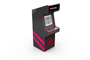 Arcade Game Machine Mockup, a Product Mockup by PixelMockup (Thumbnail 17 of 17)