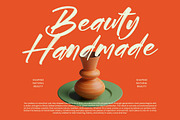 Bonats Restorty Bold Brush Font, a Script Font by stylishtype.co (Thumbnail 17 of 20)