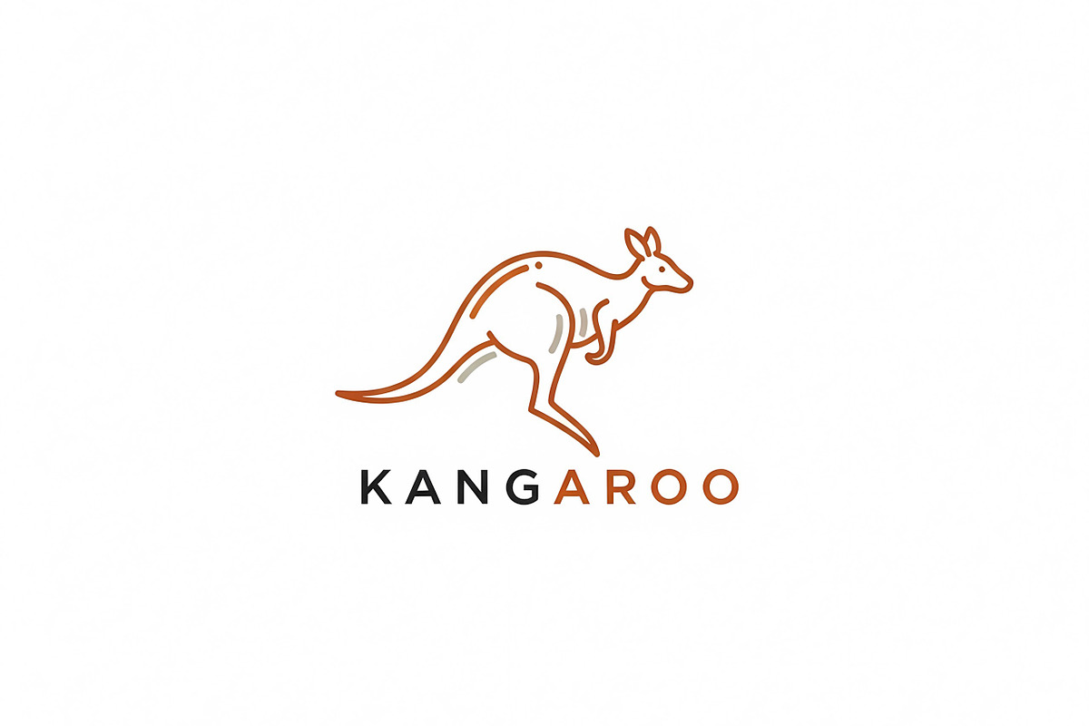 Minimal Kangaroo Logo, a Branding & Logo Template by Logocreative (Photo 2 of 2)