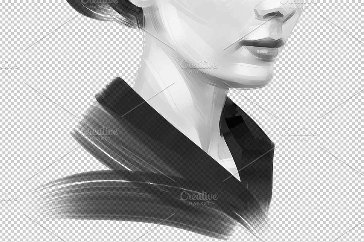 Portraits of Audrey Hepburn, a Person Illustration by Ira Cvetnaya (Photo 5 of 5)