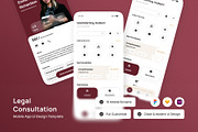 Legexa - Legal Consultation Apps, an App Template by twinstd (Thumbnail 1 of 5)